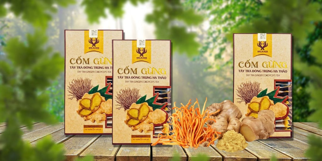 [LNS] Cốm Gừng- Ginger Cordyceps Tea