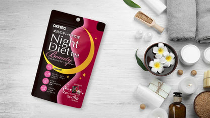 Trà Giảm Cân - ORIHIRO Night Diet Tea Beauty (2g x 16 gói)