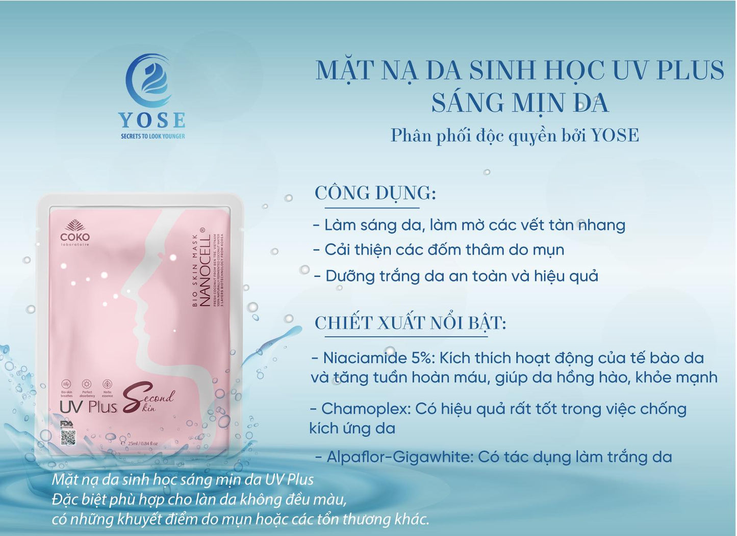 [LNS] Yose Skincare Mask-03 Colors