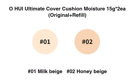 Phấn nước O HUI Ultimate Cover Cushion Moisture (SPF50 + PA +++)