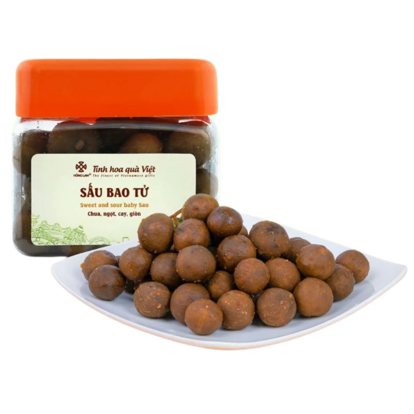 Sấu Bao Tử Hồng Lam 300g