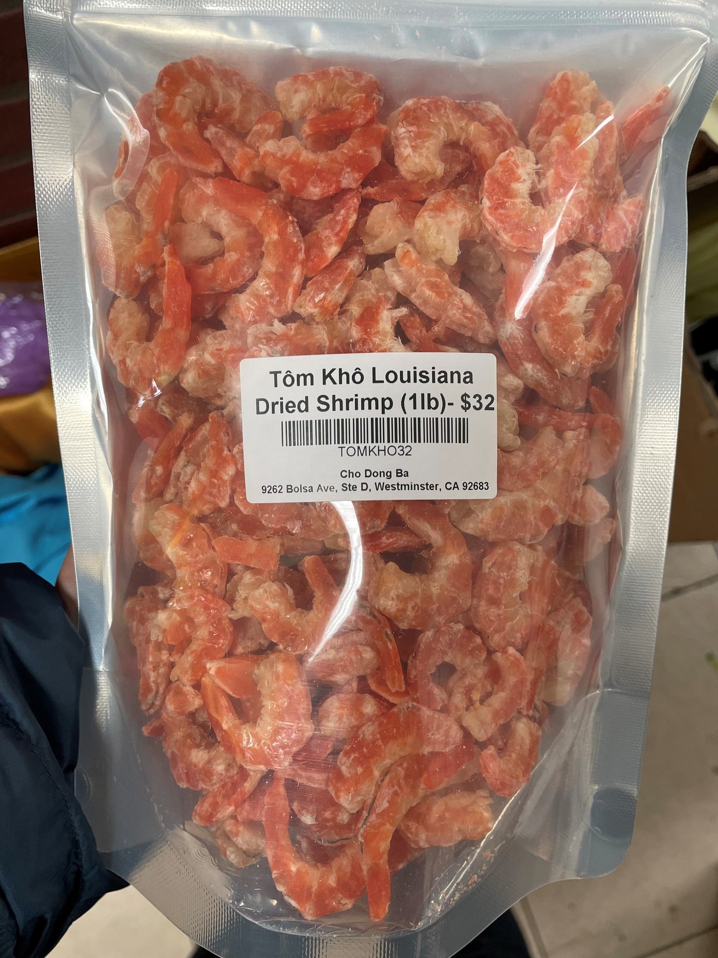 Tôm Khô Louisiana-1 lb (450g)