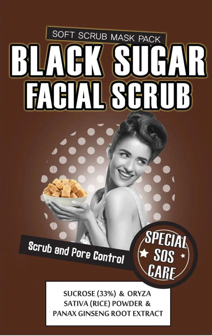 Tẩy Tế Bào Chết- TOSOWOONG - Black Sugar Facial Scrub 100ml