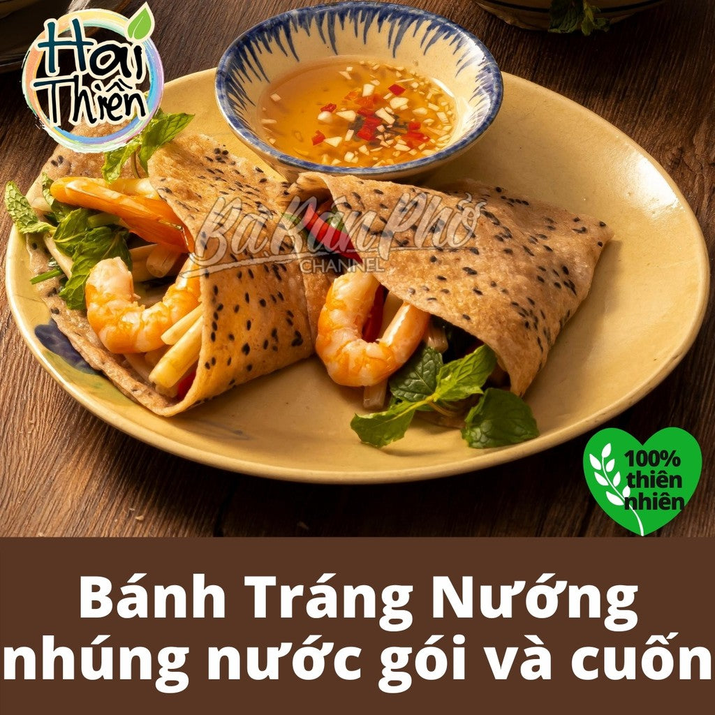 [HT] Bánh Tráng Mè Gạo Lứt