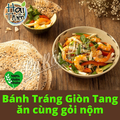 [HT] Bánh Tráng Mè Gạo Lứt