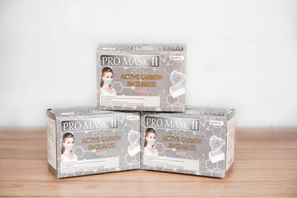 Khẩu trang  - Disposable Mask ProMask II - Carbon-  4 ply - (50pcs)