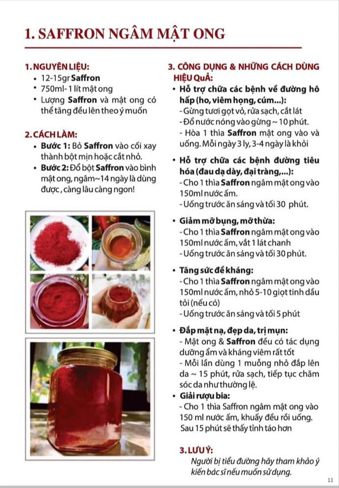 Cách bảo quản saffron ngâm mật ong hiệu quả: Hướng dẫn chi tiết