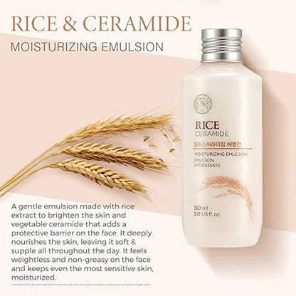 Sữa Dưỡng Mềm Mịn Da - RICE CERAMIDE - Moisturizing Emulsion